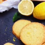 Mandel Zitronen Shortbread