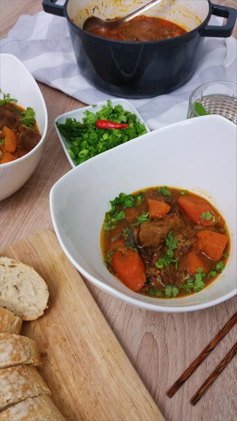 Bo kho - vietnamesisches Gulasch Rezept