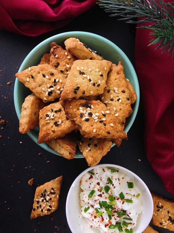 Dill-Nori-Sesam Cracker