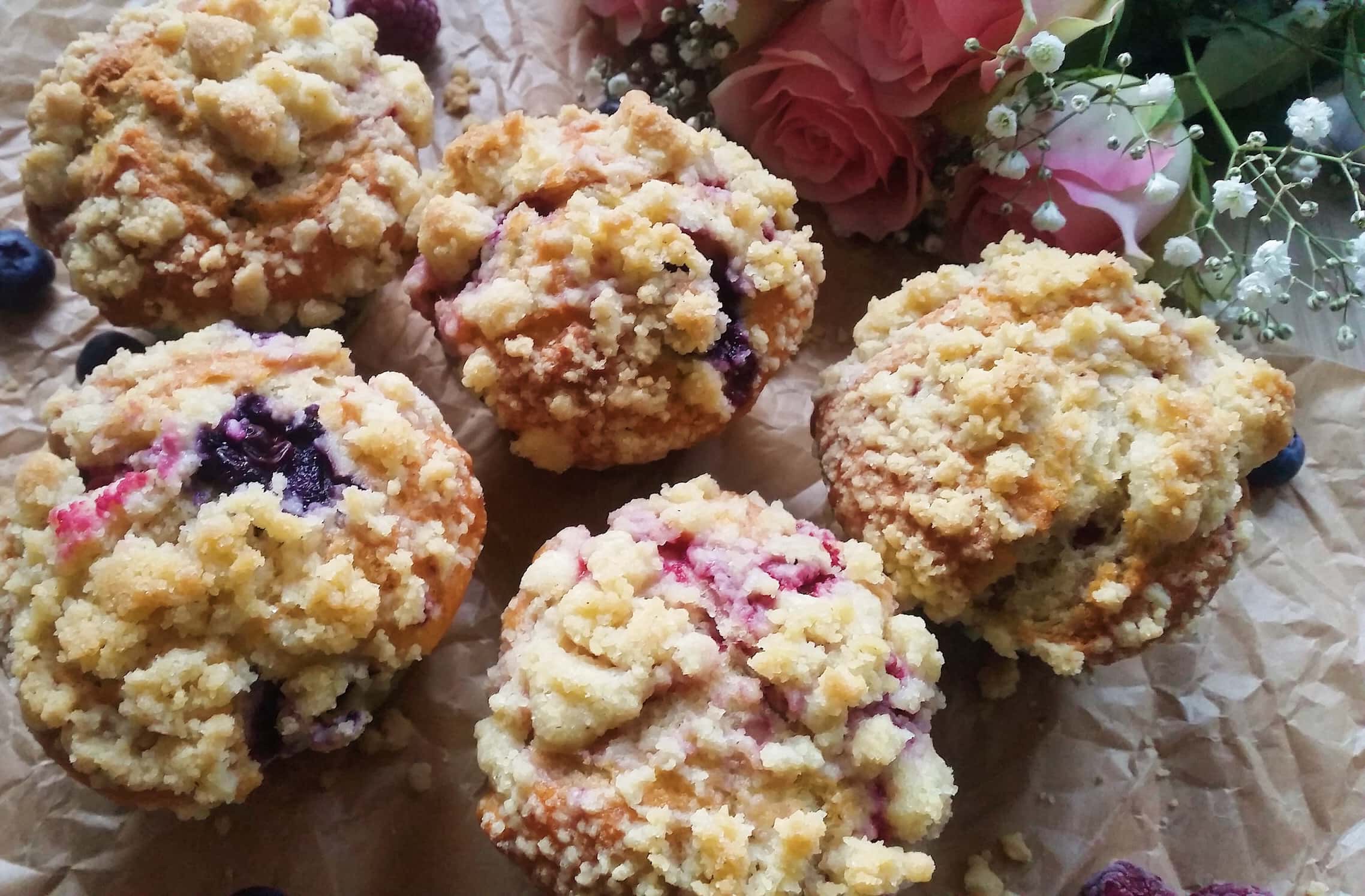 Beeren Muffins Rezept