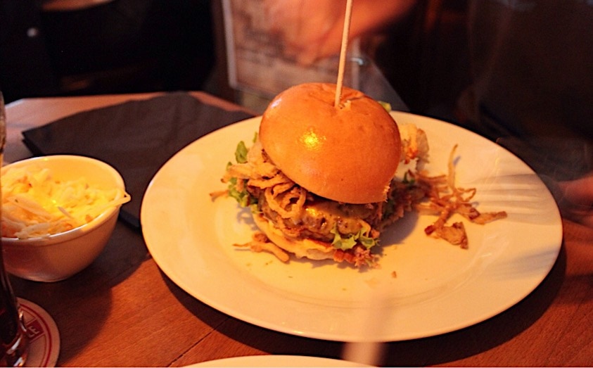 The Harp Hannover Burger Coleslaw