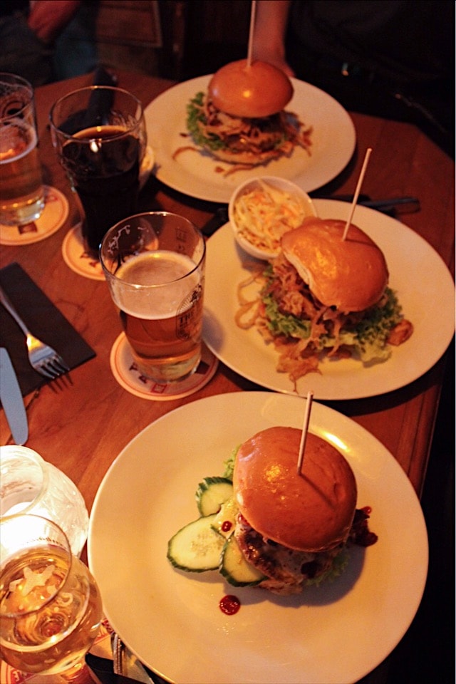 The Harp Hannover Chainsaw Burger