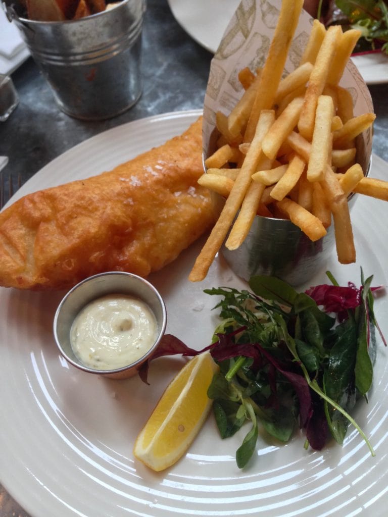 Fish & Chips - low budget london