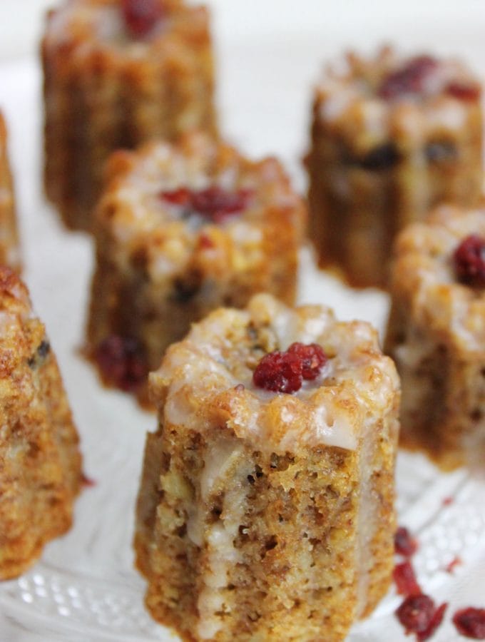weihnachtliche Cranberry Kuchen