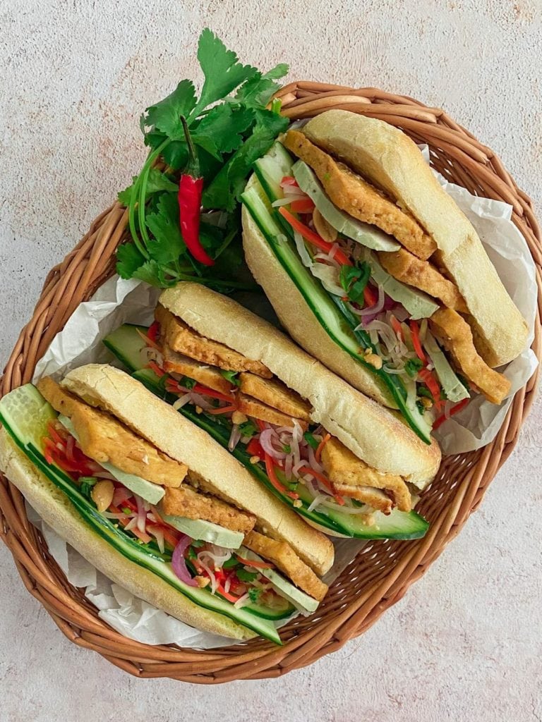 Banh Mi - vietnamesisches Sandwich vegan