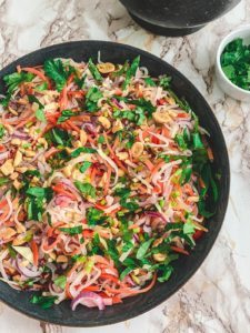 Nộm aka Goi - vietnamesischer Möhren-Kohlrabi-Salat