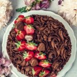 Rezept einfache Schoko-Erdbeer-Torte