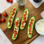 High Protein Gurkenschiffchen Rezept