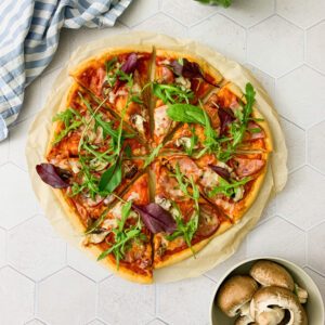 High Protein Pizza Schinken