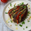 Auberginen Caprese low carb