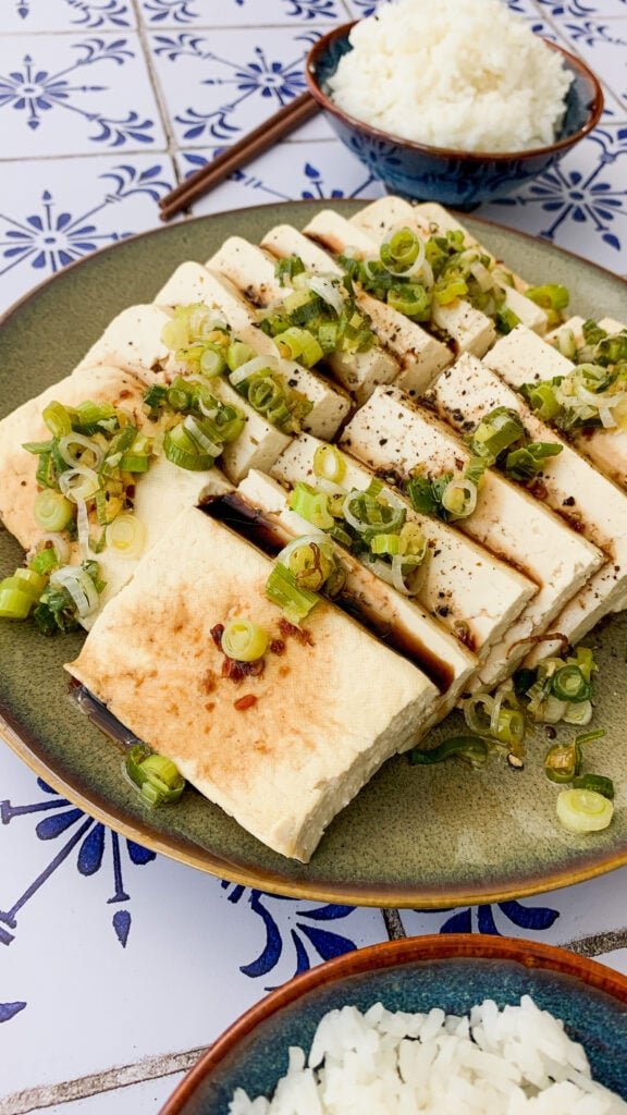 Tofu in würziger Sauce