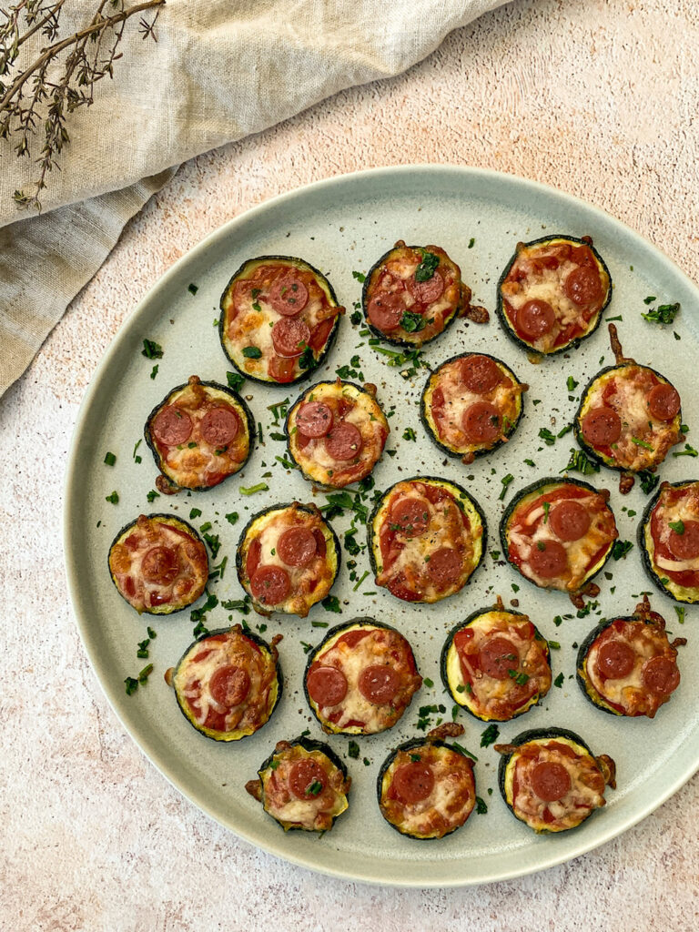 Low Carb Pizza Bites