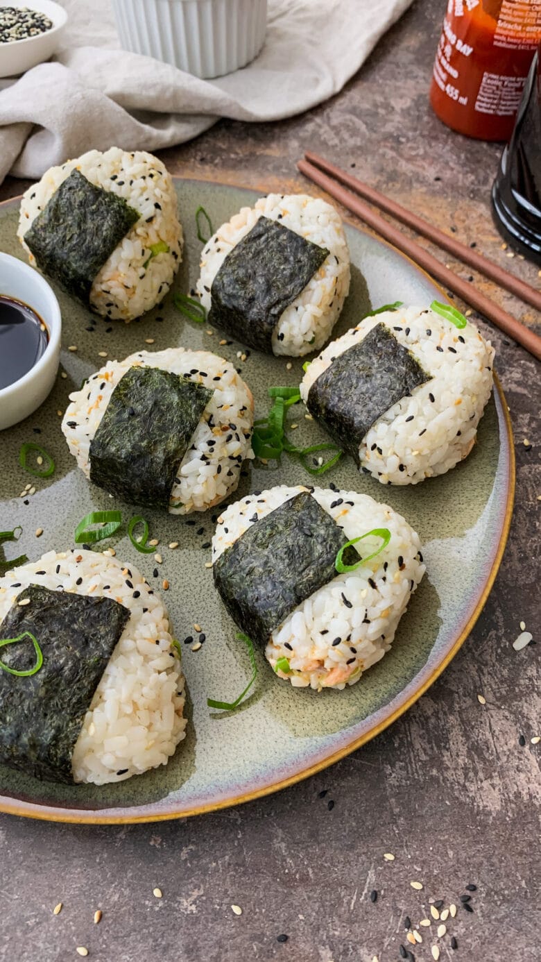 Onigiri mit Lachs