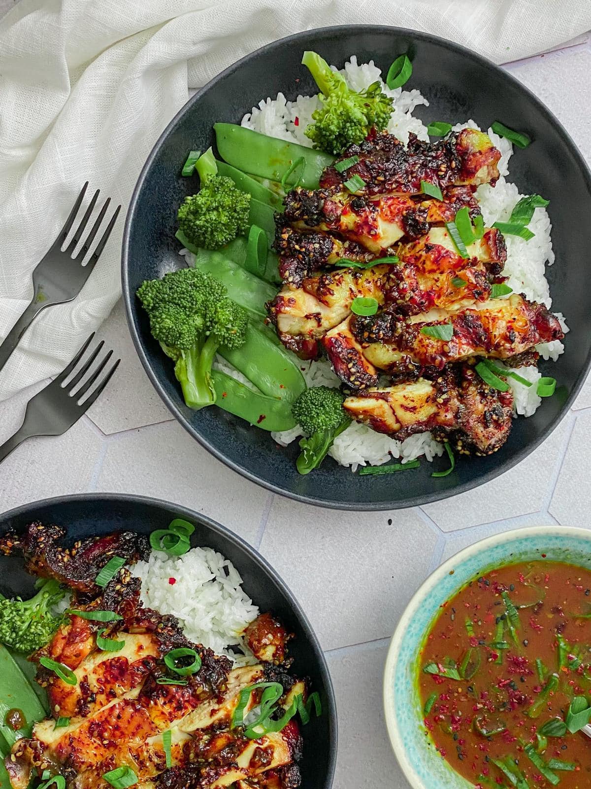 Knusprig-saftiges Teriyaki-Hähnchen aus dem Airfryer - Mimi & Rose Food ... Knusprig-saftiges Teriyaki-Hähnchen aus dem Airfryer - Mimi & Rose Food ...