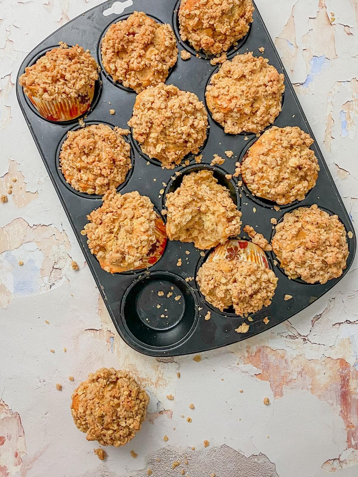 Super saftige Apfel-Streusel-Muffins – einfach und lecker! 🍎🧁🍂🌟 - Mimi ...