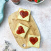 Herztoast-mit-Marmelade