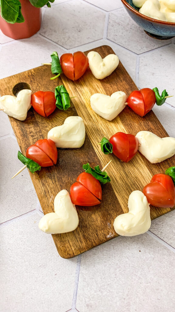 Tomaten-Mozzarella-Spiess