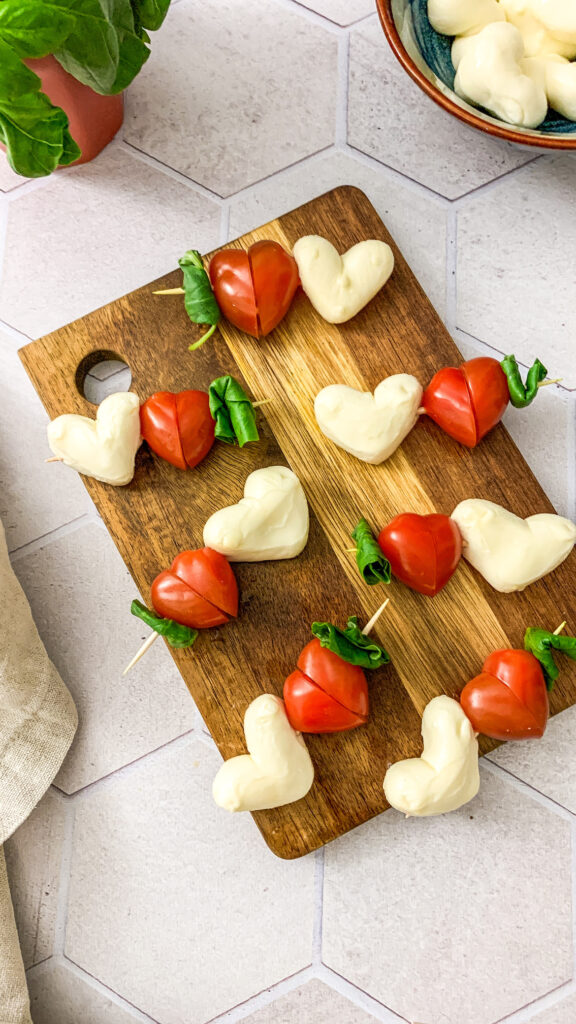 Tomaten-Mozzarella-Spieß