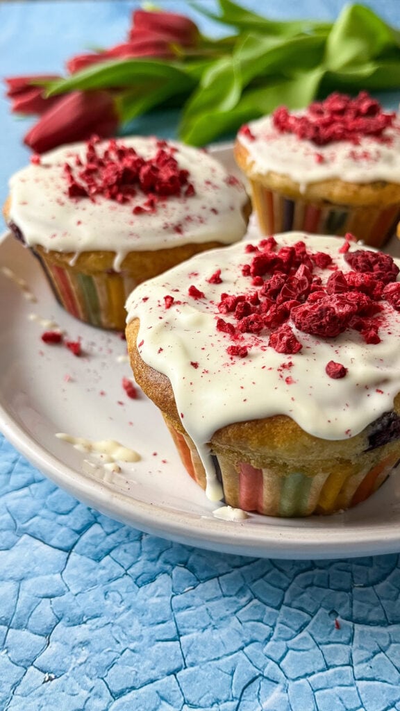 Himbeer-Joghurt-Muffins