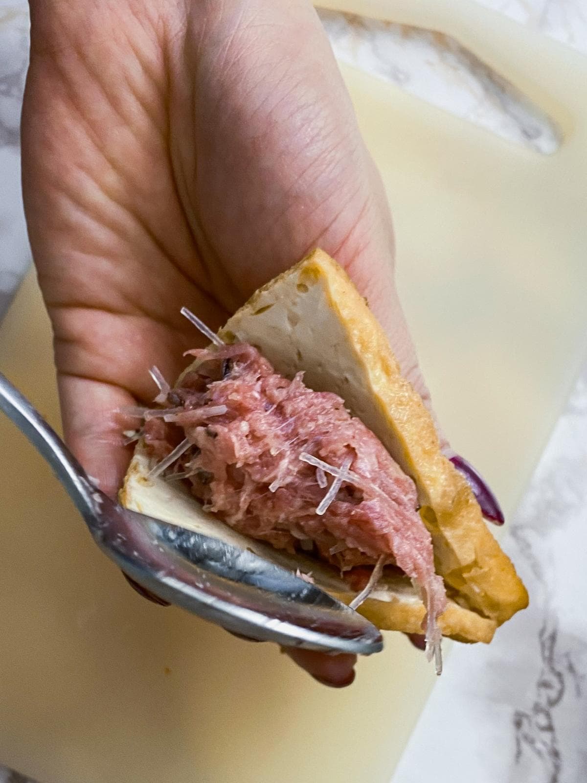 Đậu Phụ Nhồi Thịt – Gefüllter Tofu mit Hack: Die Deluxe-Variante für ... Đậu Phụ Nhồi Thịt – Gefüllter Tofu mit Hack: Die Deluxe-Variante für ...