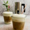 Geeister Kokos-Cappuccino - veganer Eiskaffee