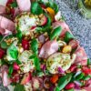 Italienischer Sommersalat mit Burrat und Nektarinen