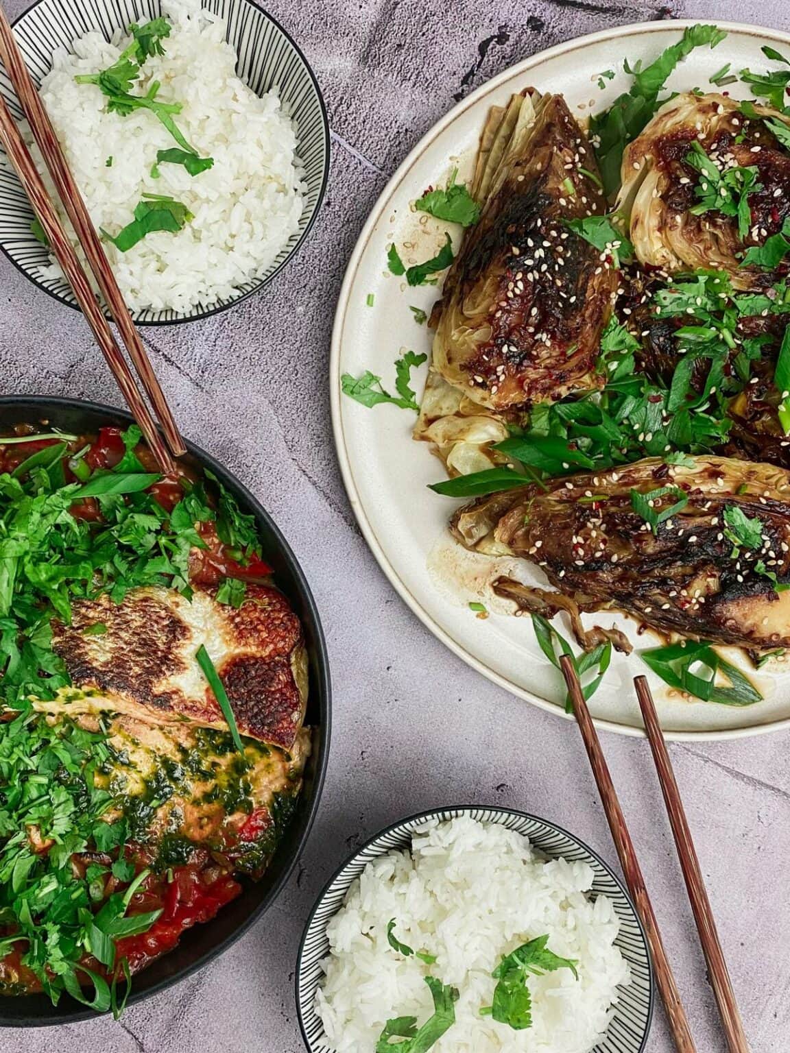Gebratener Spitzkohl mit Hoisin-Glasur – Einfacher und schneller ...