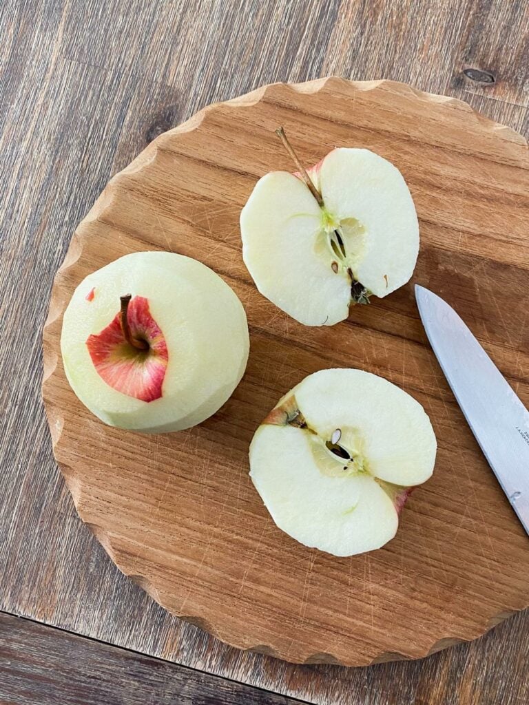 Apfel-Zimtschnecken mit Salzkaramell-Frosting