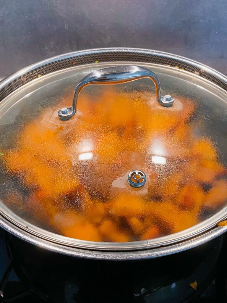 Bí xào tỏi - gebratener Kürbis mit Knoblauch - einfach vietnamesisch Kochen