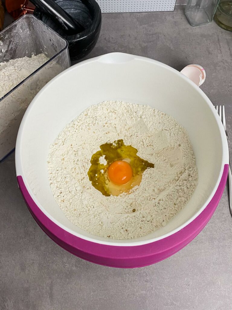 Flammkuchenteig Schritt-für-Schritt-Anleitung