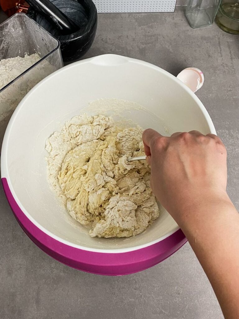 Flammkuchenteig Schritt-für-Schritt-Anleitung