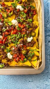 Überbackene Nachos