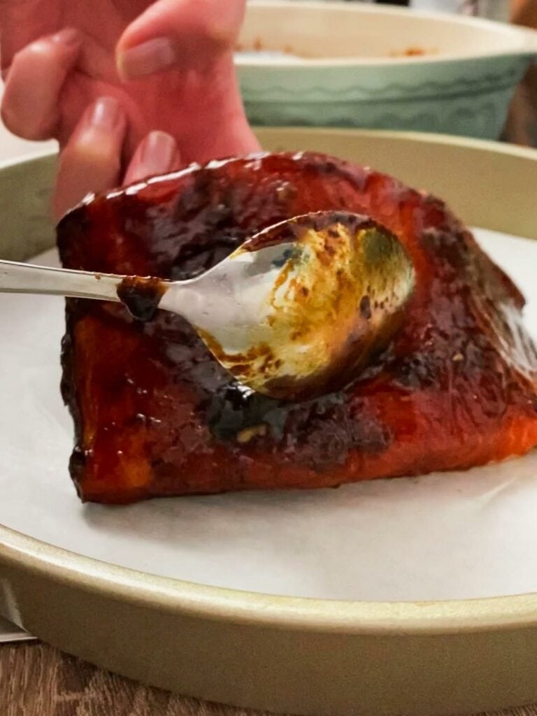 Teriyaki-Lachs - einfaches Rezept für die Heißtluftfritteuse