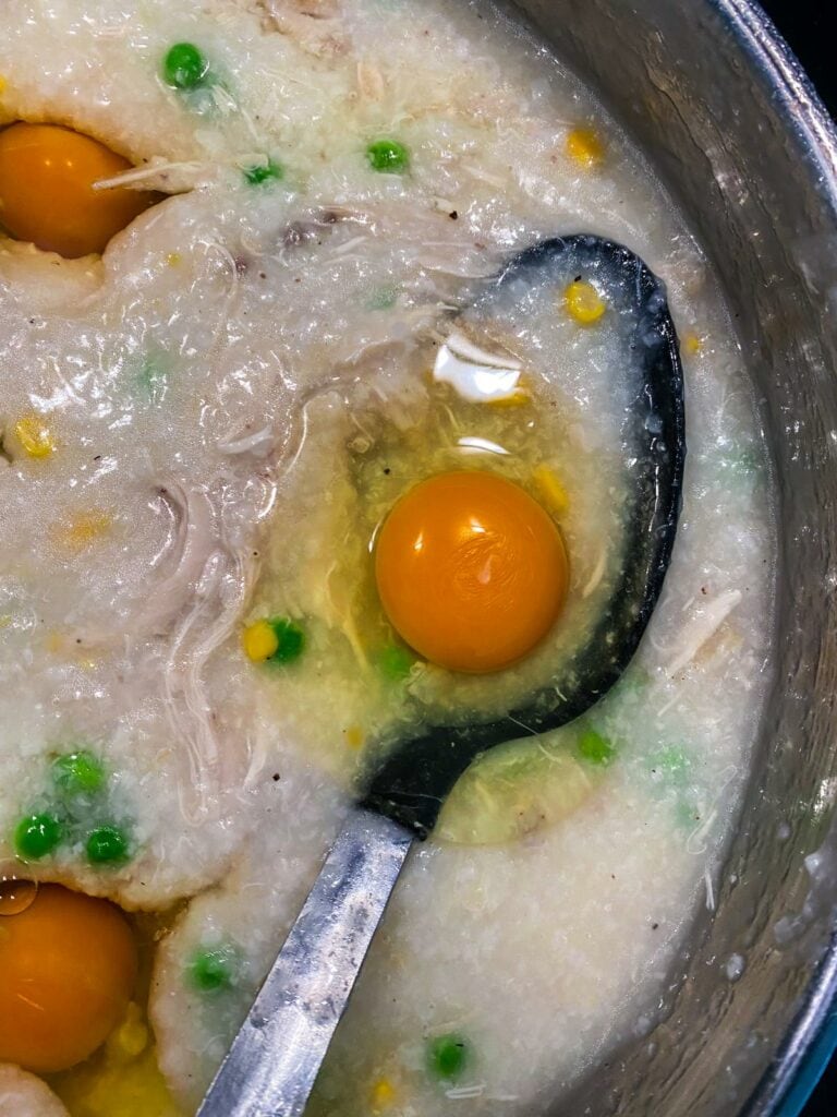 Cháo Gà, vietnamesische Reissuppe mit Hühnchen - einfaches, authentisches Rezept