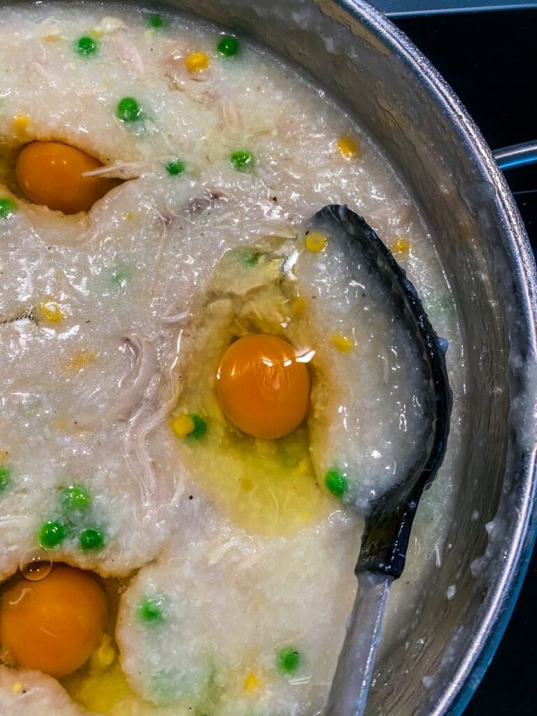 Cháo Gà, vietnamesische Reissuppe mit Hühnchen - einfaches, authentisches Rezept