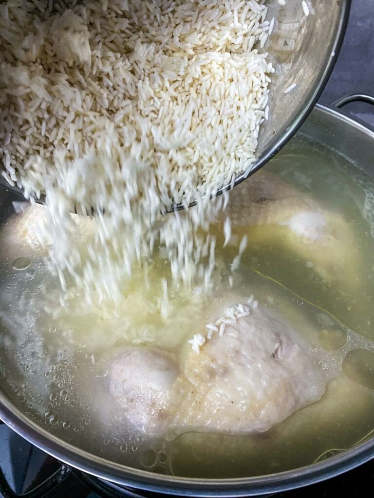 Cháo Gà, vietnamesische Reissuppe mit Hühnchen - einfaches, authentisches Rezept