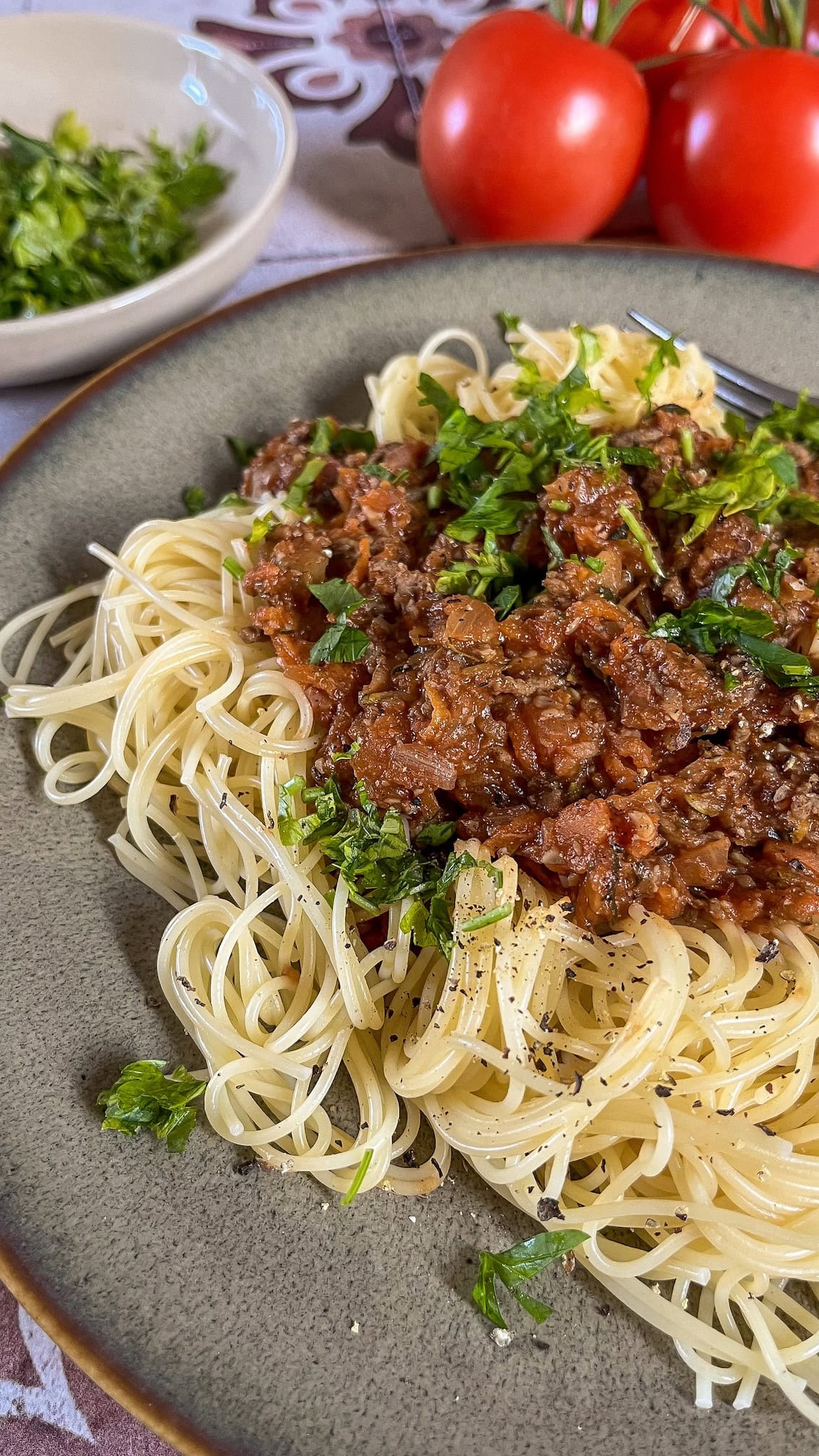Sattmacher Bolognese mit extra Gemüse und Eiweiß – kalorienarm, gesund ...