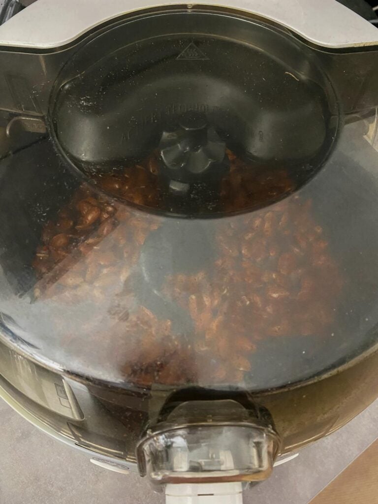 Gebrannte Mandeln aus der Heißtluftfritteuse - einfaches Rezept