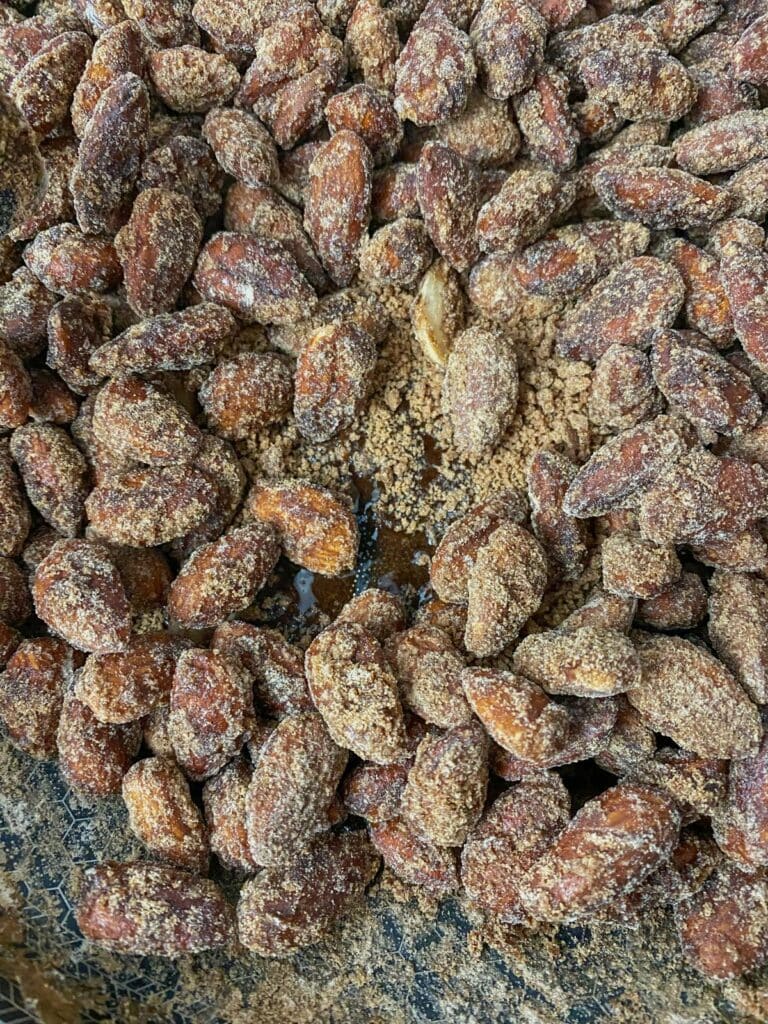 Einfaches Rezept für gebrannte Mandeln