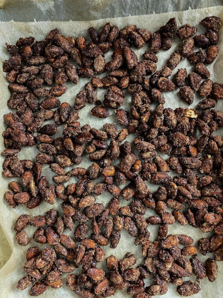 Einfaches Rezept für gebrannte Mandeln