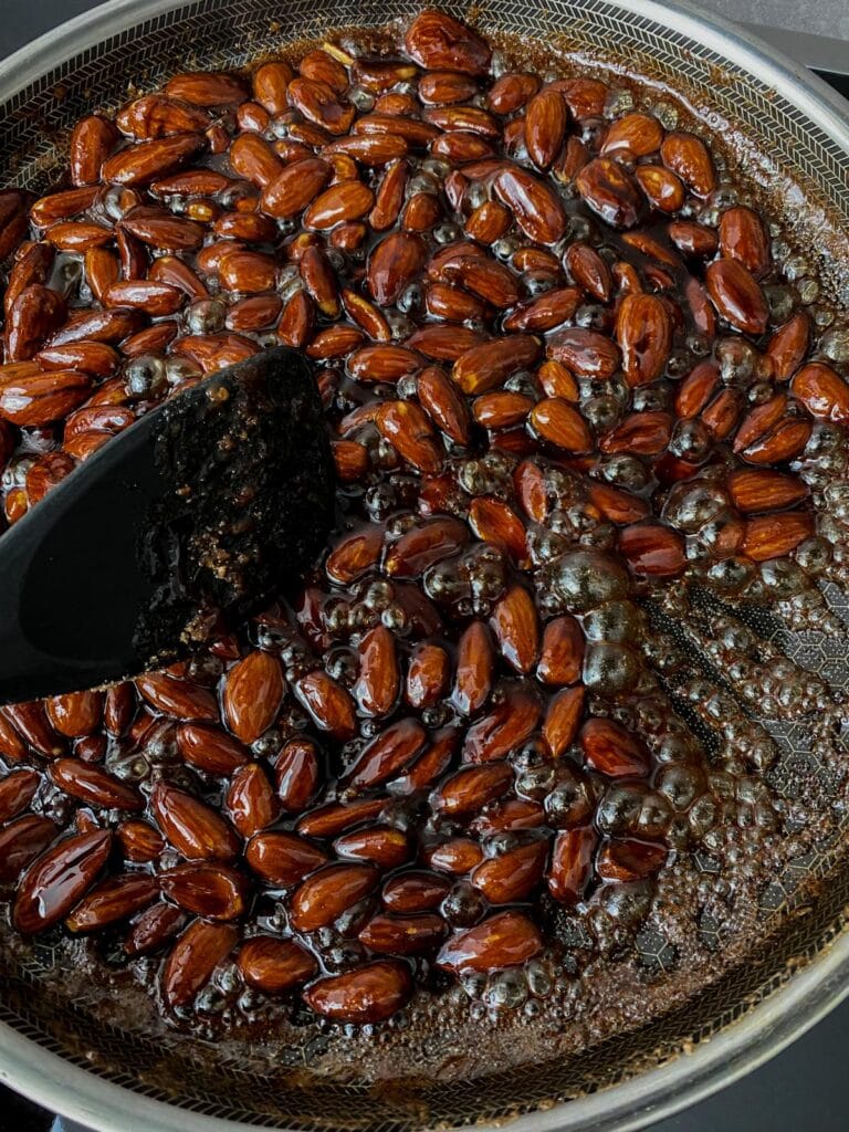 Einfaches Rezept für gebrannte Mandeln