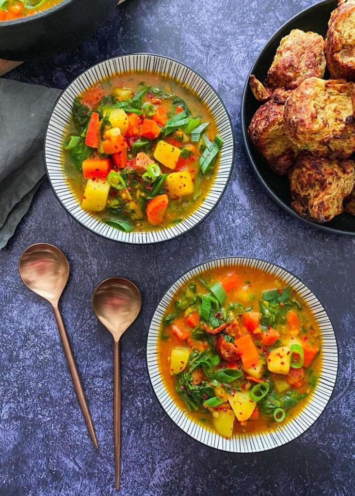 Einfacher Eintopf mit Gemüse Rezept