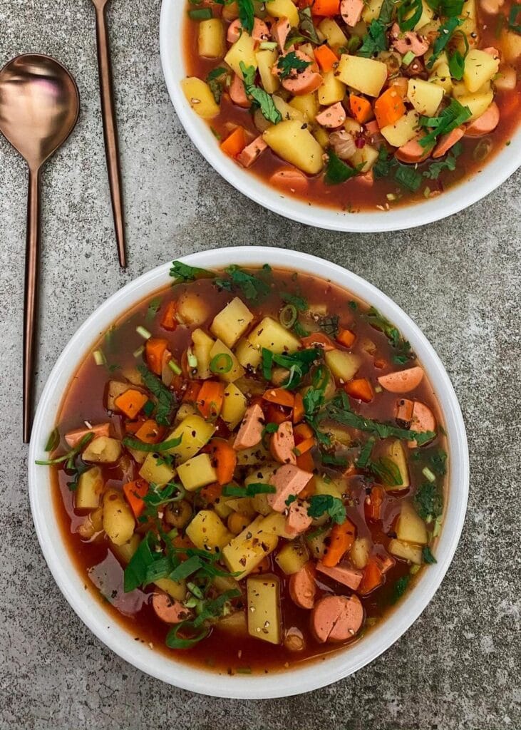 Einfacher Eintopf mit Gemüse Rezept