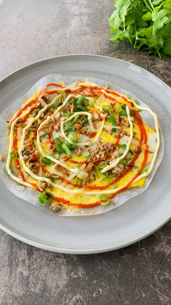 einfaches Banh Trang Nuong Rezept