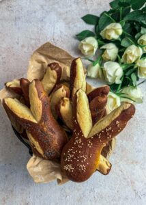 Einfache Laugen-Häschen Rezept