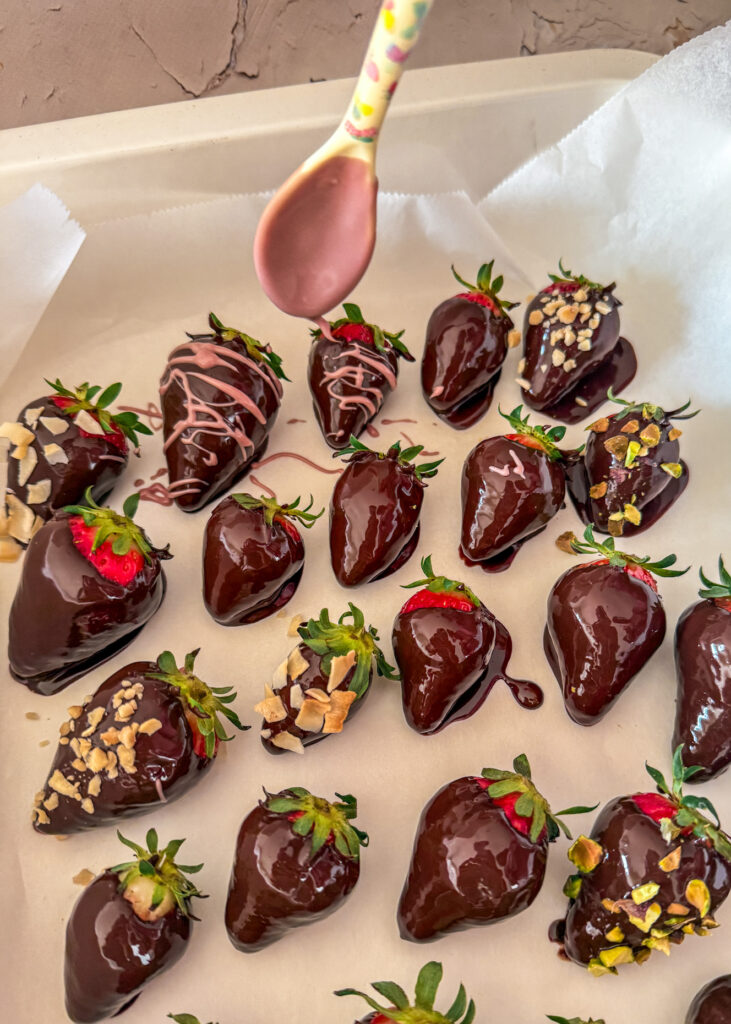 Schoko-Erdbeeren Rezept
