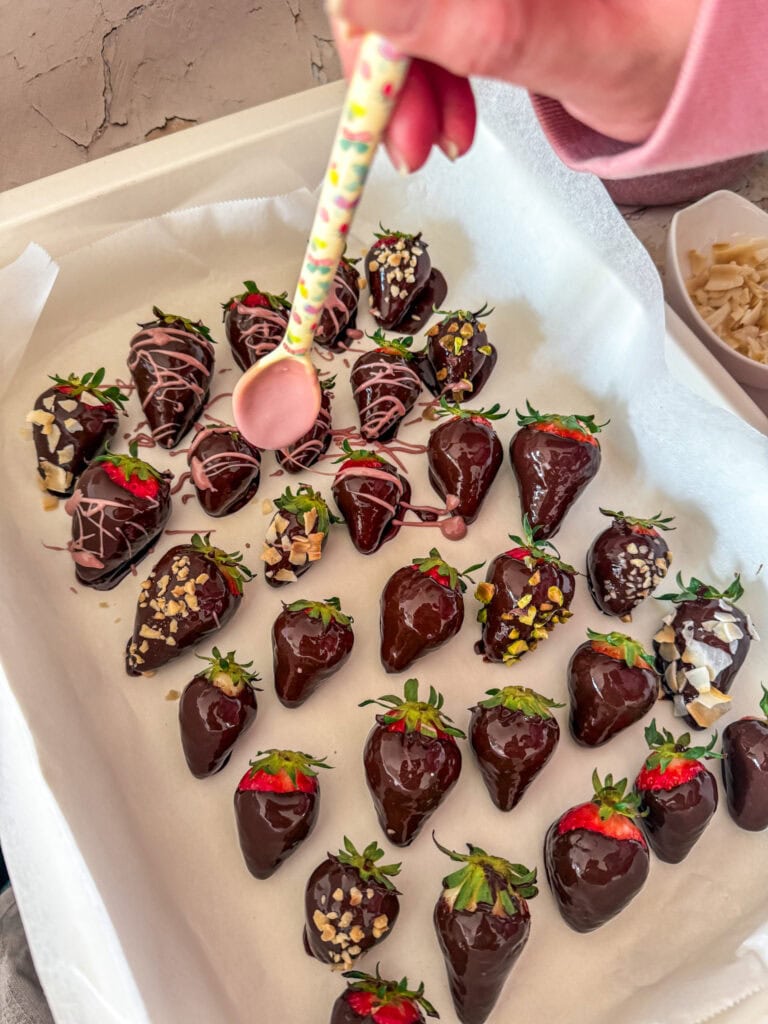 Schoko-Erdbeeren Rezept
