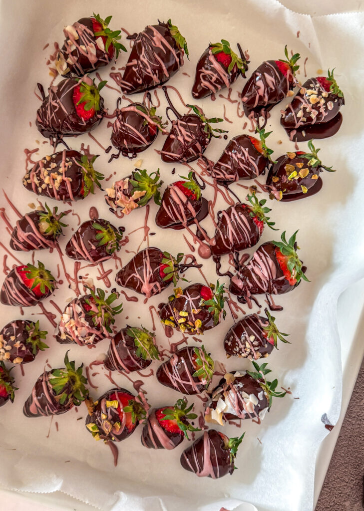Schoko-Erdbeeren Rezept