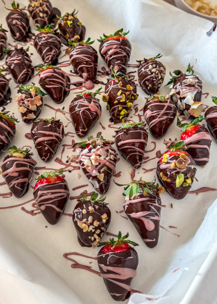 Schoko-Erdbeeren Rezept