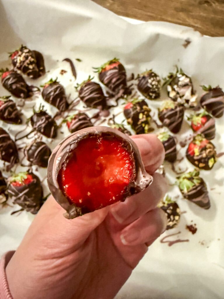Schoko-Erdbeeren Rezept